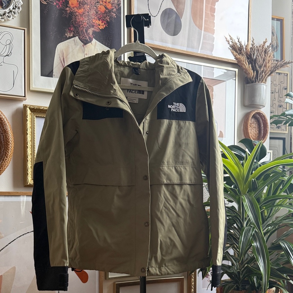 The North Face Women's Olive and Black Ski Jacket